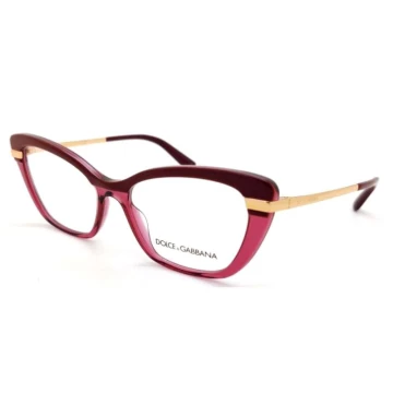 Óculos de Grau Dolce&Gabbana DG3325-54 3247 Óculos de Grau Dolce&Gabbana DG3325-54 3247