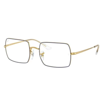 Óculos de Grau Ray Ban Rectangle RX1969V-54 3105 Óculos de Grau Ray Ban Rectangle RX1969V-54 3105