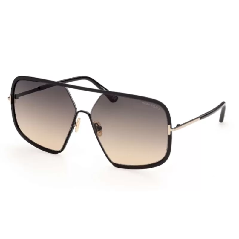 Óculos de Sol Tom Ford Warren-02 FT0864-63 01B