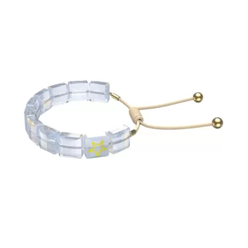 Pulseira Swarovski Letra Estrela 5615862